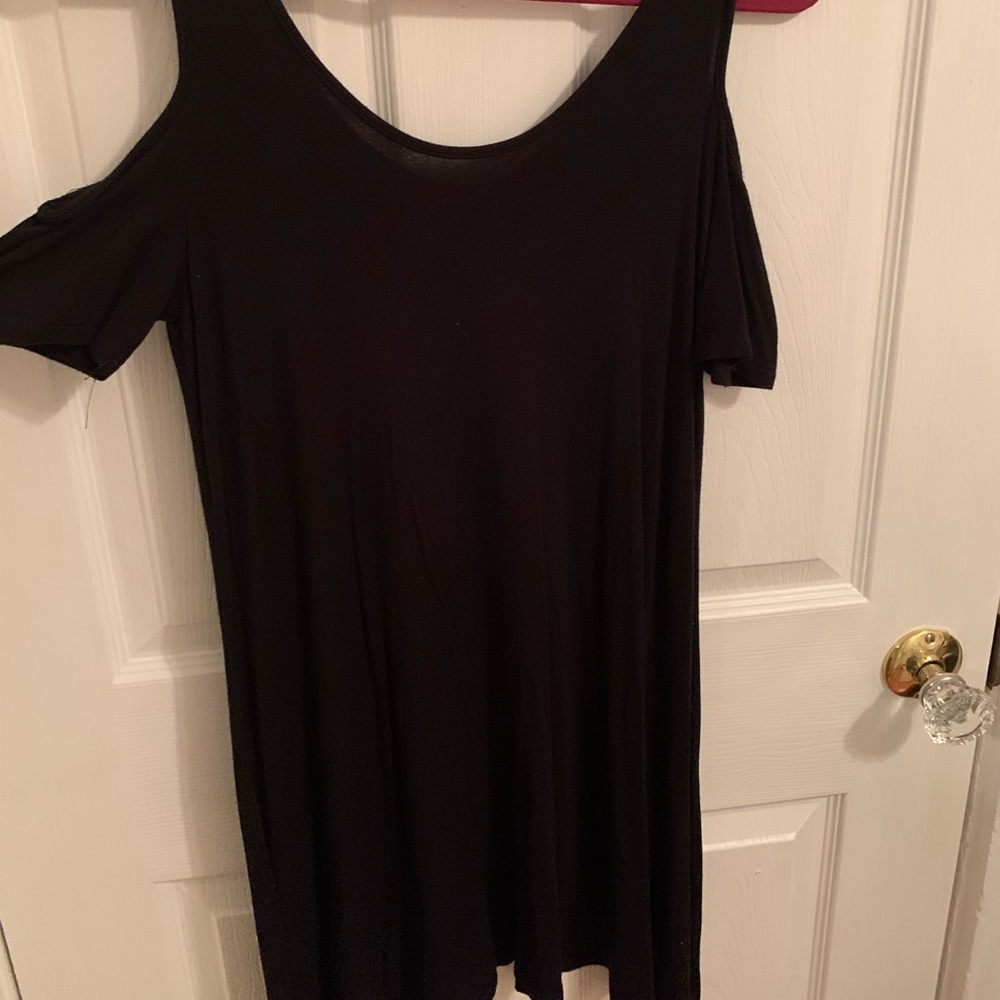 Cold shoulder dress